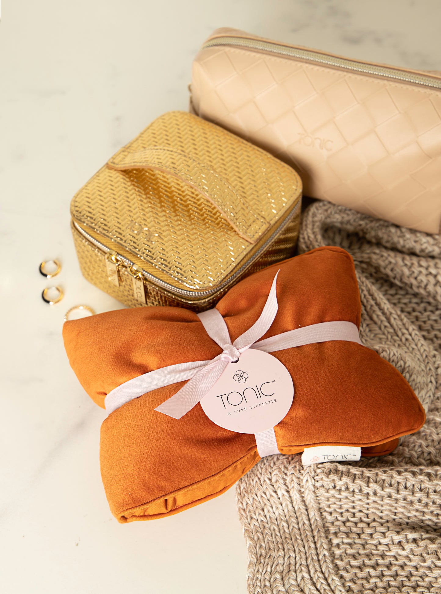 Heat Pillow - Luxe Velvet in Spiced Ember (Autumn Limited Edition)