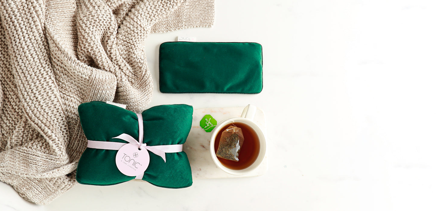 Heat Pillow - Luxe Velvet in Forest Green (Autumn Limited Edition)