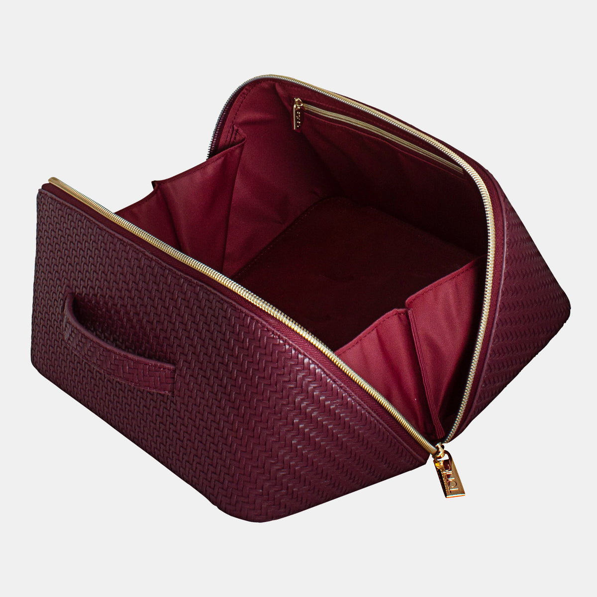 Herringbone Beauty Bag Large