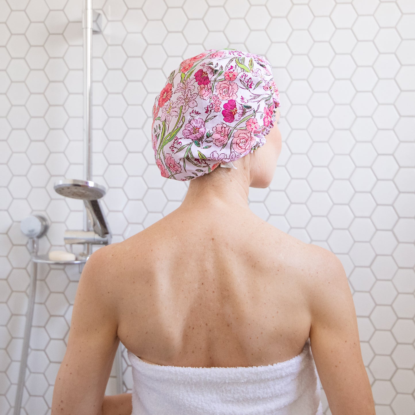 Shower Cap - Fleur Rose