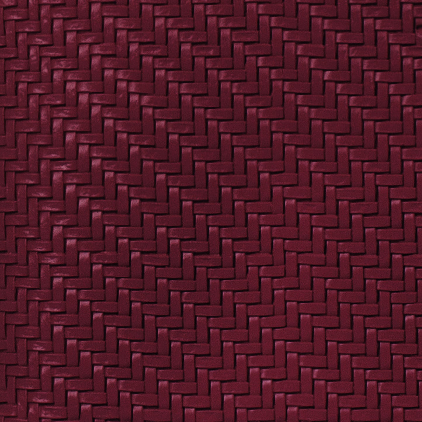 Small Beauty Bag - Herringbone Plum