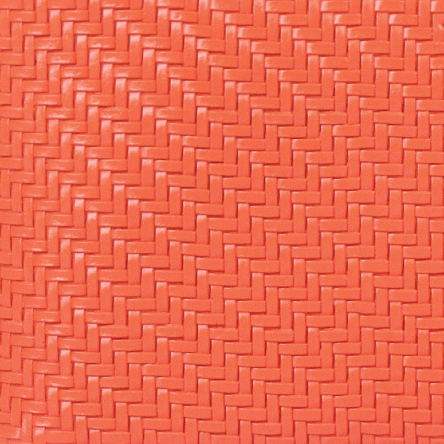 Large Beauty Bag - Herringbone Tangerine