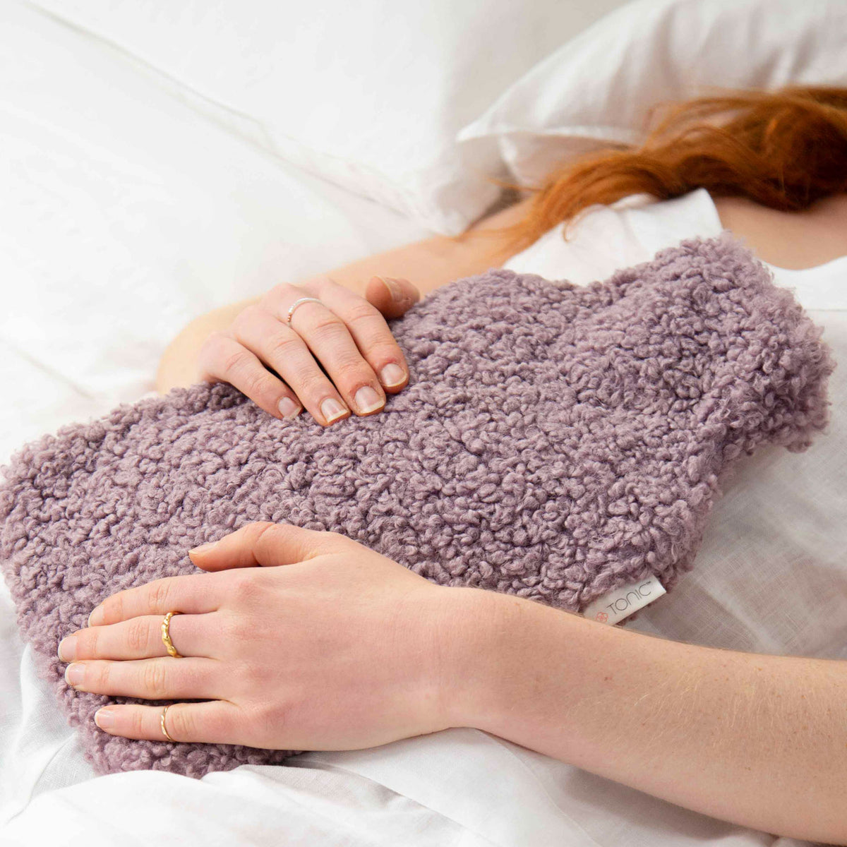 Hot Water Bottle - Boucle Wisteria | Tonic Australia