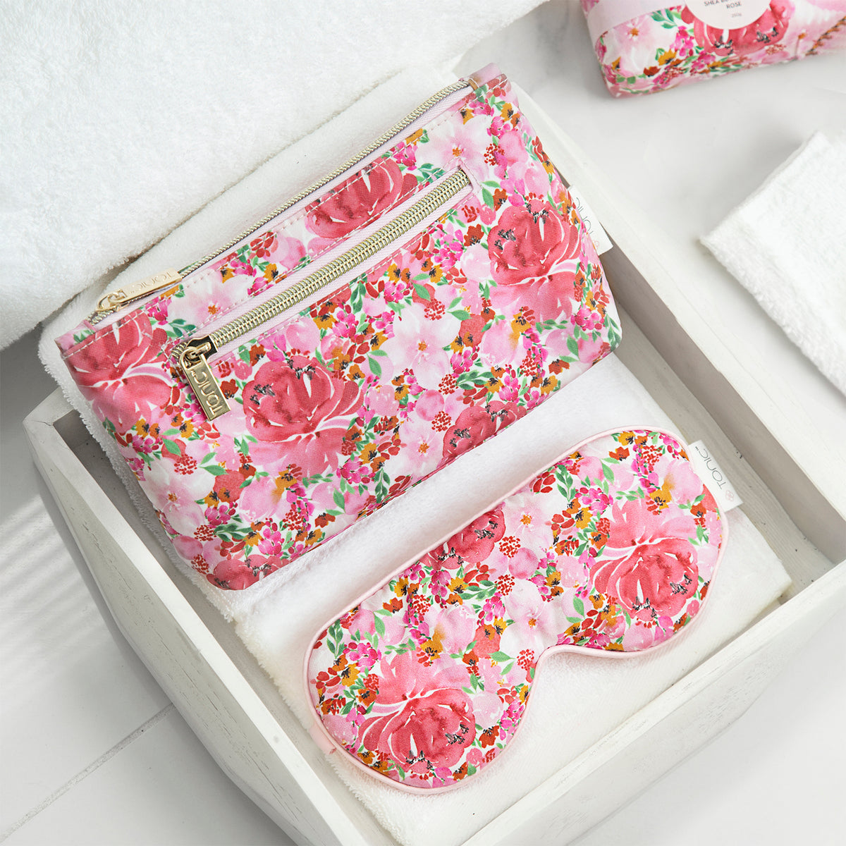 Tonic Australia Eye Mask Flourish Pink