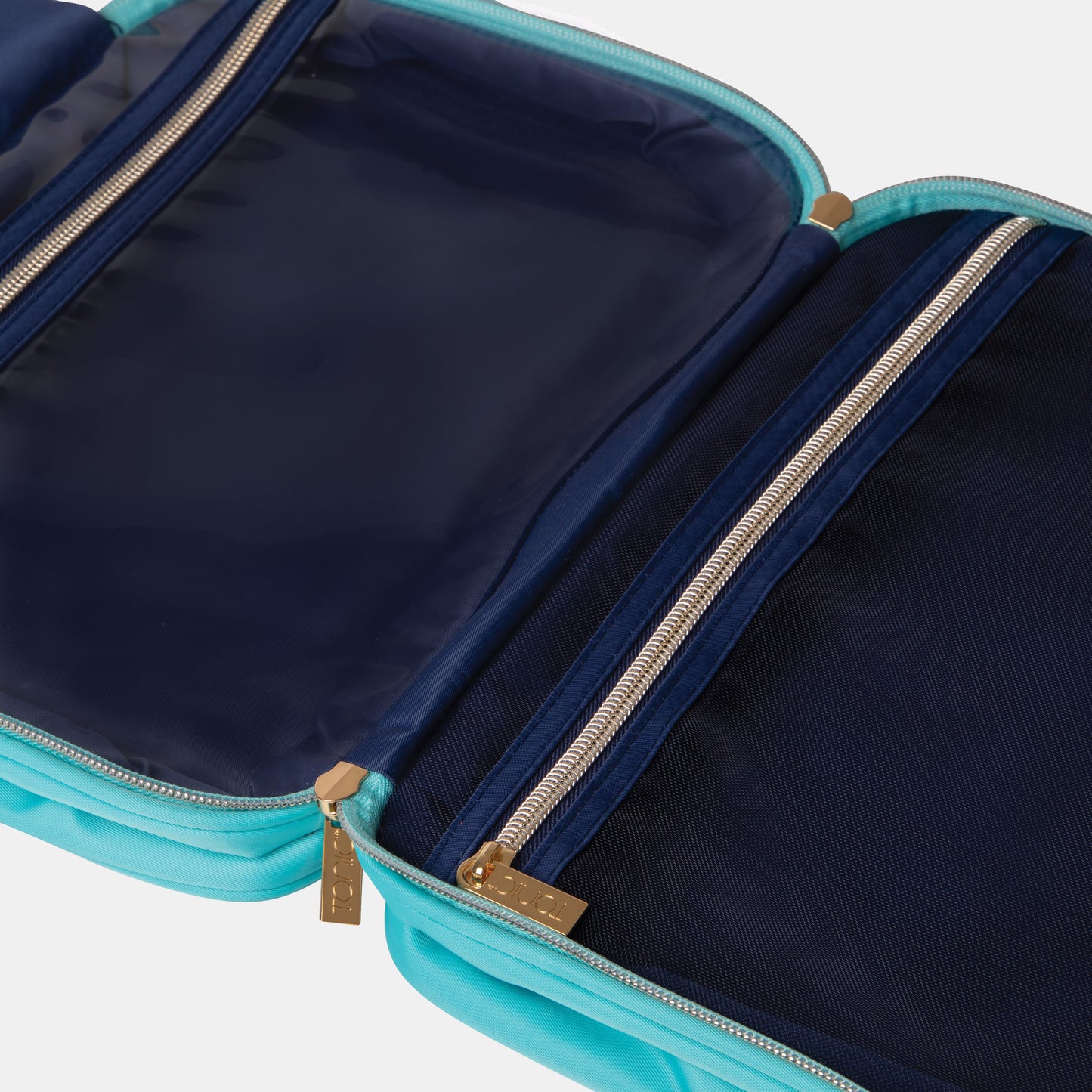 Hanging Makeup Bag - Splash Aqua