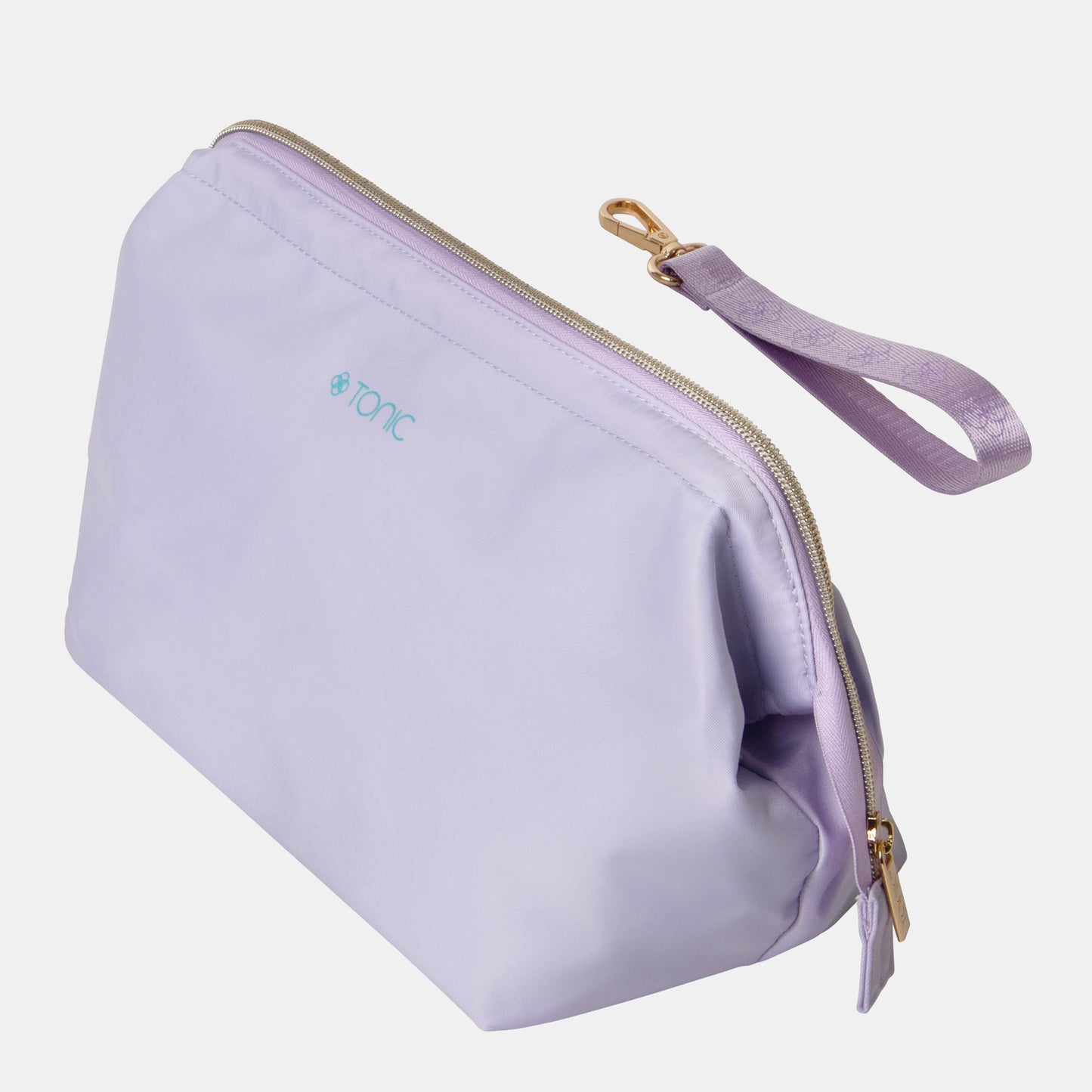 Large Makeup Bag - Splash Lilac