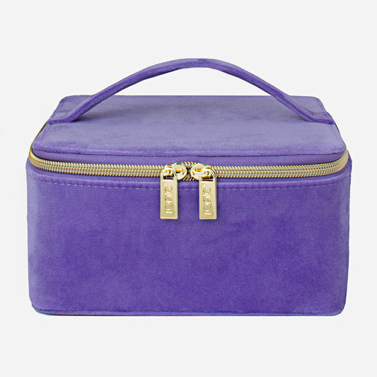 Large Jewellery Cube - Luxe Velvet Iris