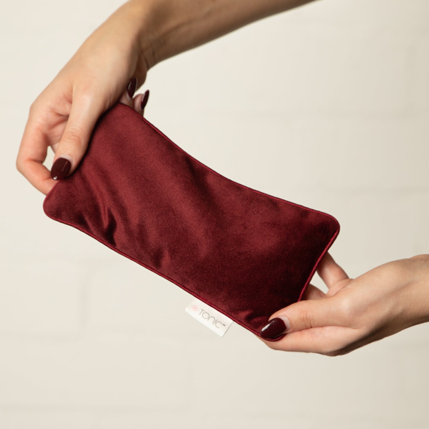 Eye Pillow - Luxe Velvet in Mulled Wine (Autumn Limited Edition)
