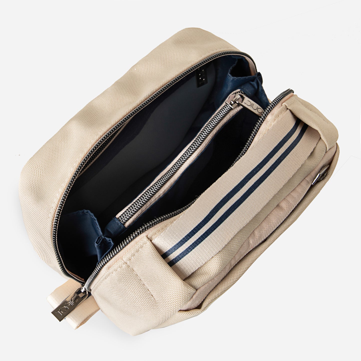 Men's Kit – Small Travel Bag in Cream