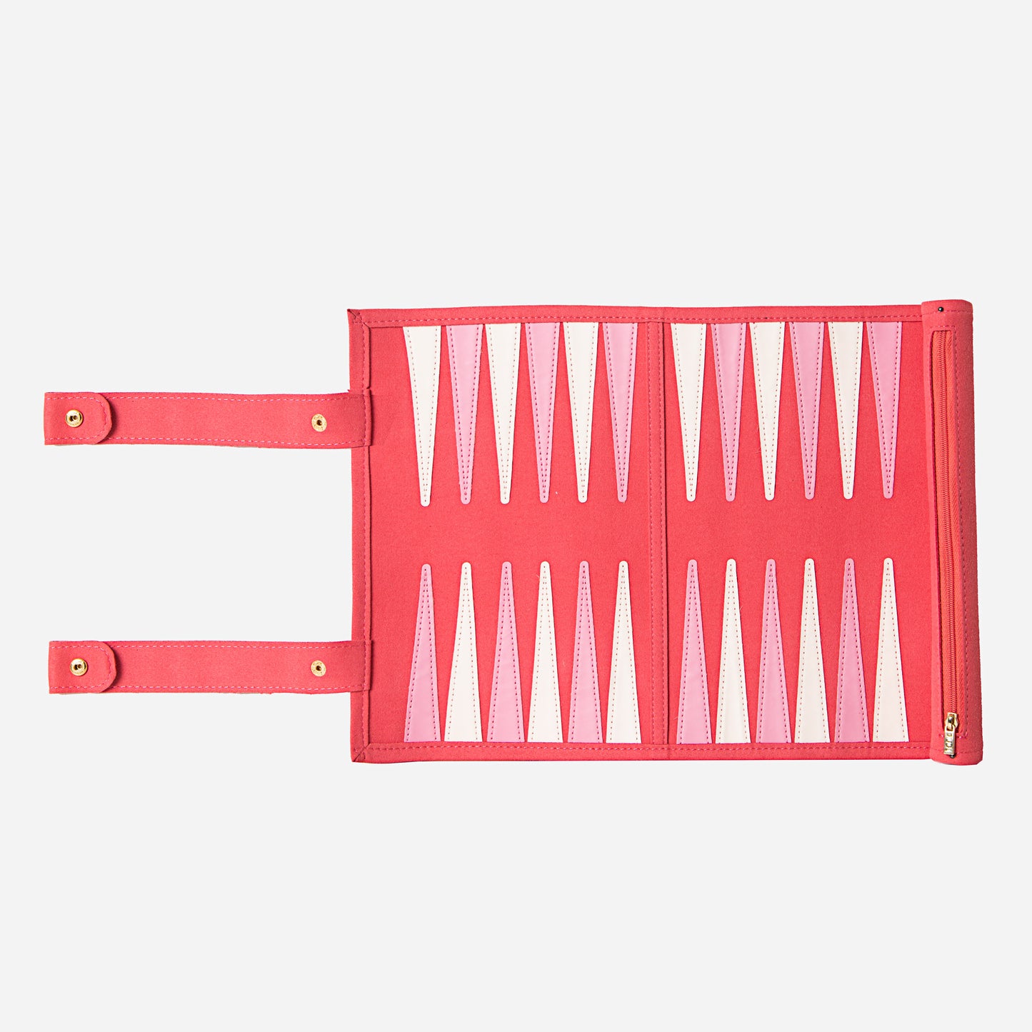Pink Backgammon Travel Set