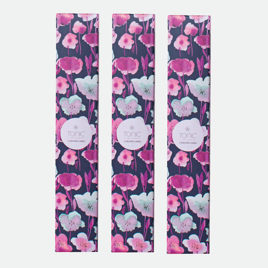 Scented Drawer Liners Triple Pack – Midnight Meadow