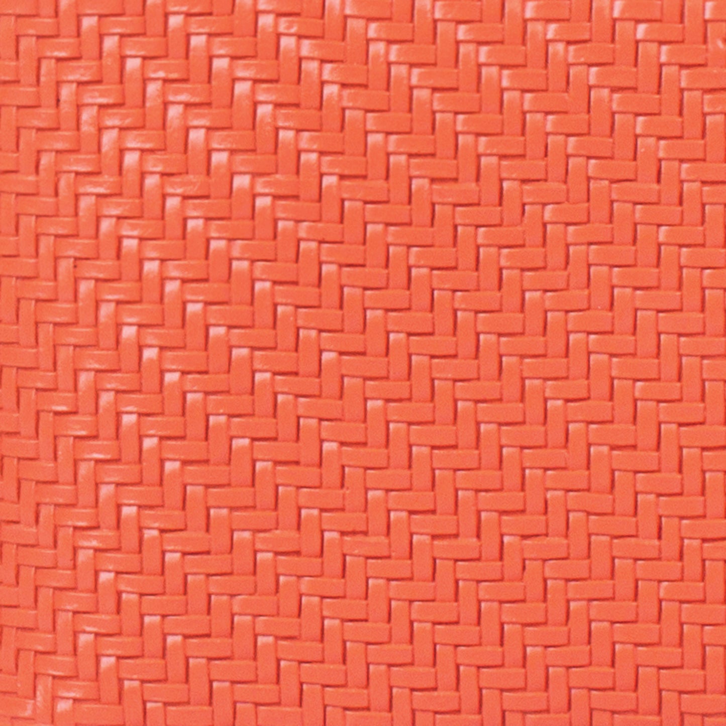 Large Beauty Bag - Herringbone Tangerine