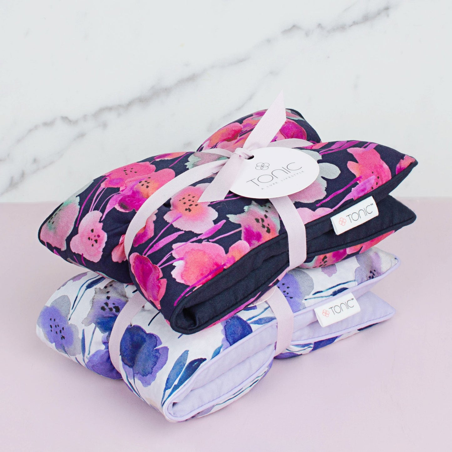 Signature Print Heat Pillow Duo