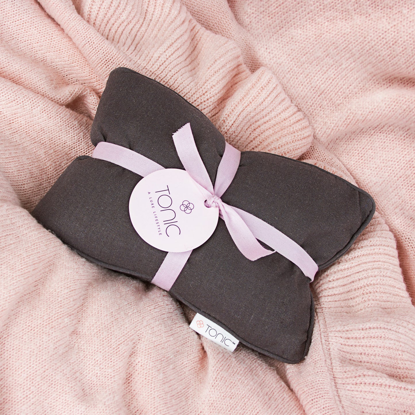 Heat Pillow - Luxe Linen Charcoal