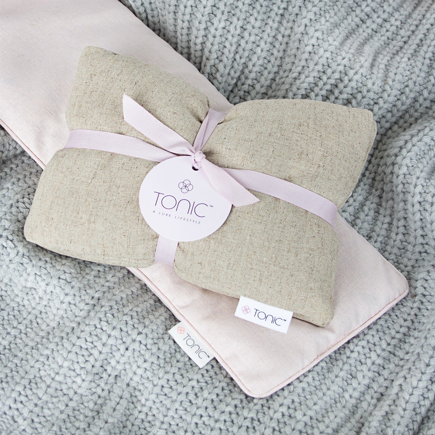 Heat Pillow - Luxe Linen Natural