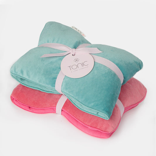 Heat Pillow Duo Gift Pack in Sea Coral