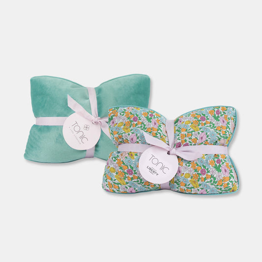 Heat Pillows Set of 2 - Liberty Poppy & Seafoam