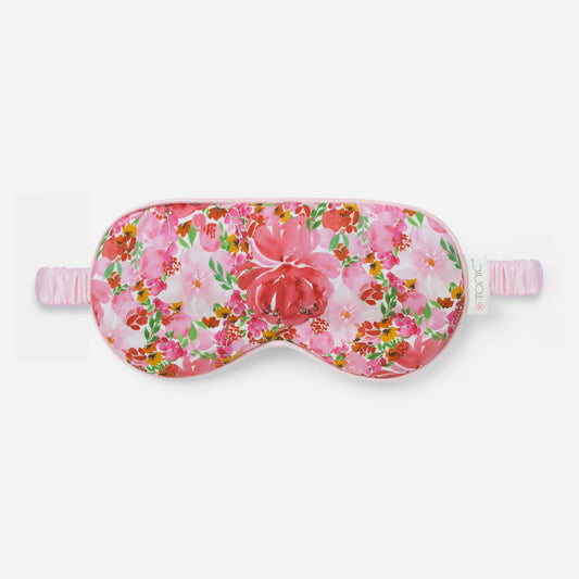 Eye Mask - Flourish Pink