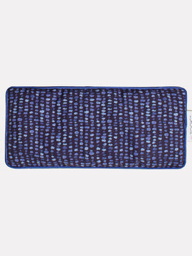 Weighted Eye Pillow - Navy Raindrops