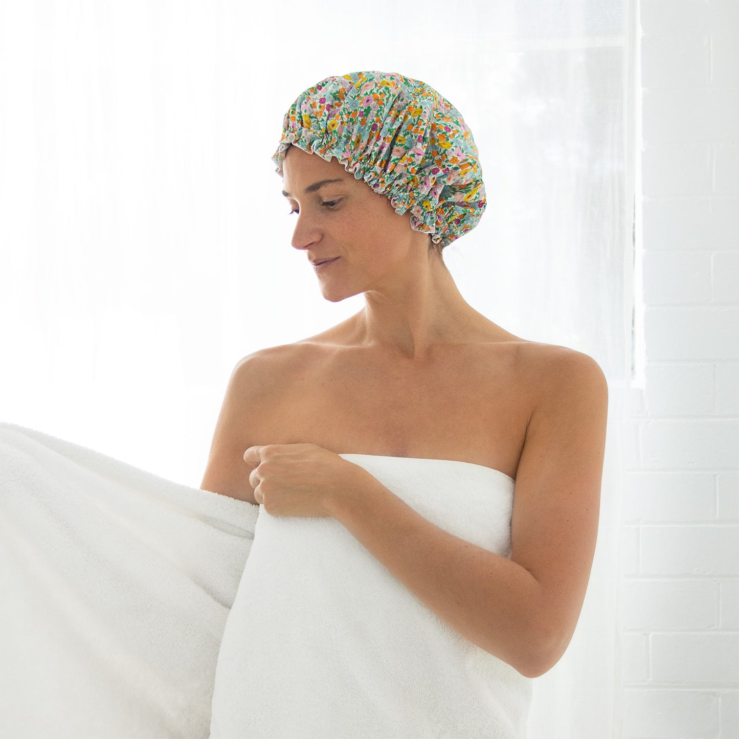 Shower Cap - Liberty Poppy