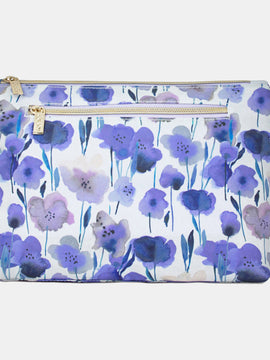 Large Cosmetic Bag - Morning Meadow